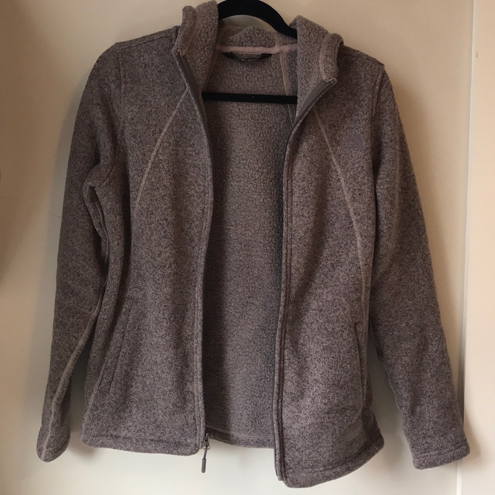 North Face Lavender Hooded Jacket